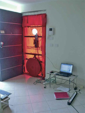 Verifica di tenuta all’aria con blower door test